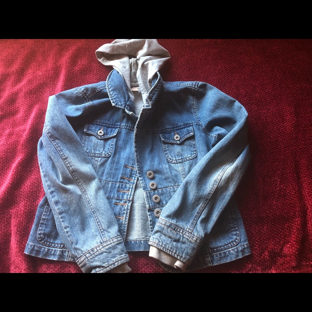 Jean Jacket Zip Up